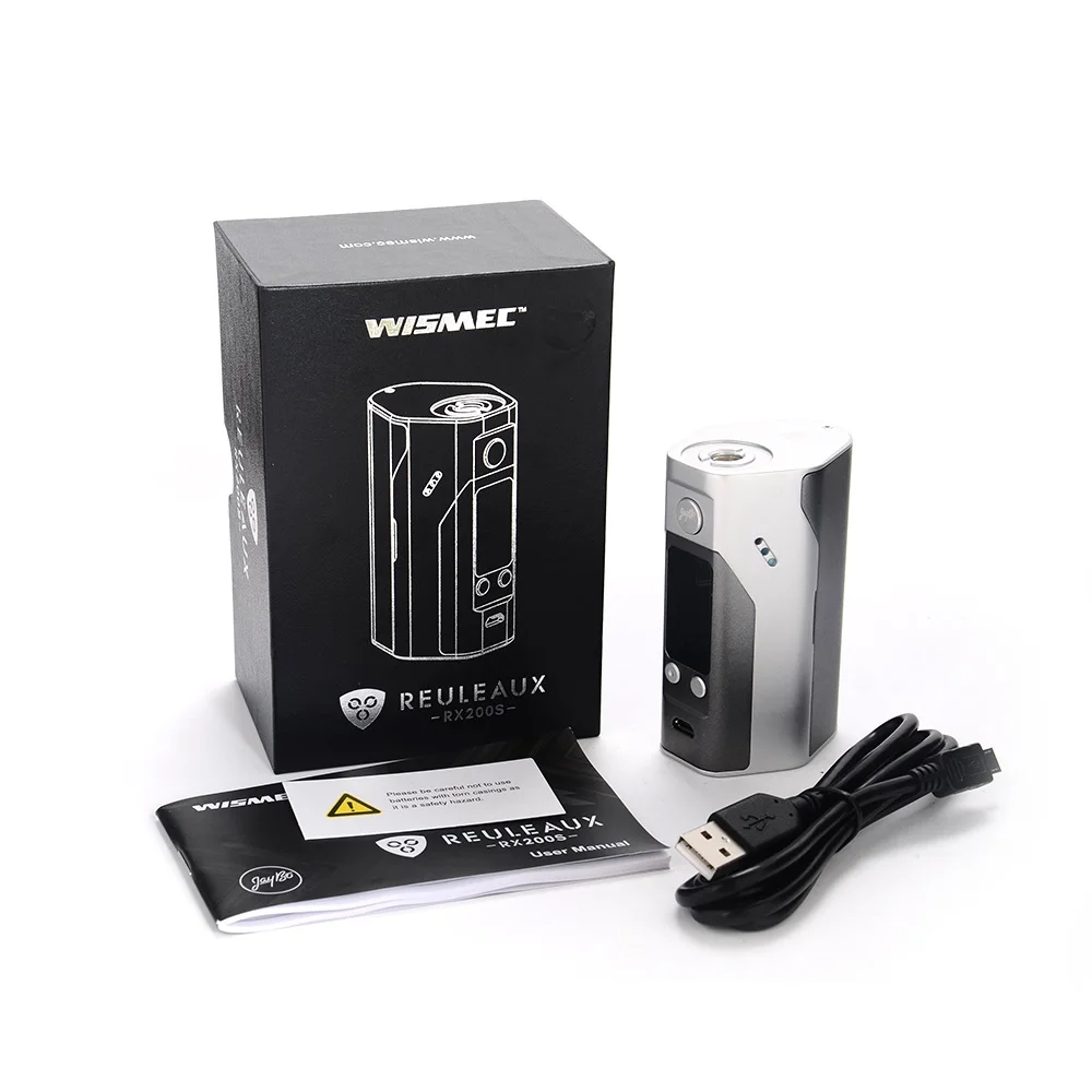 Оригинальный Wismec Reuleaux RX200S Батарейный мод 200W TC бокс на 3 батареи контроль