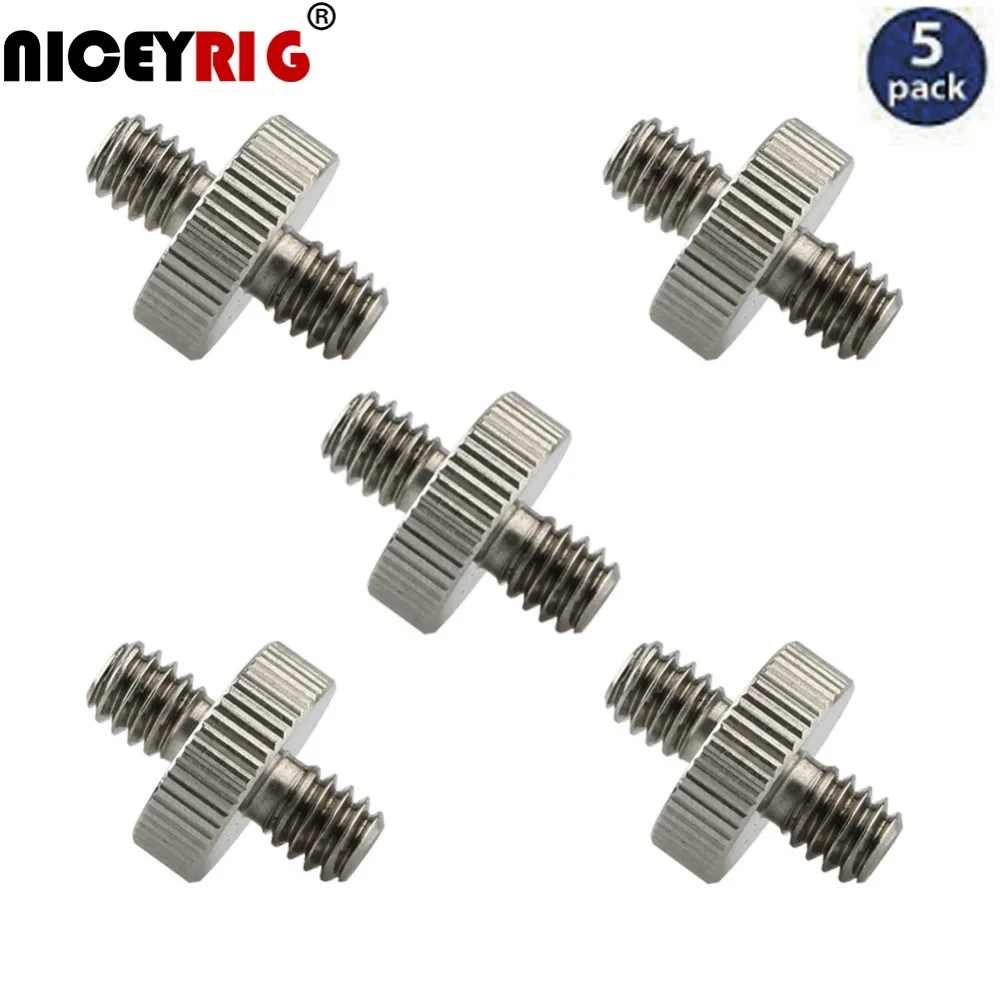 NICEYRIG 100pc 1/4 &quotвинт для установки от 3/8 до 3/8&quot винт пластина быстрого крепления