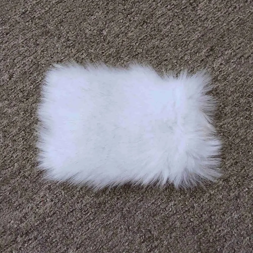 Natural White Новое поступление, женский жилет из искусственного меха, меховой искусственный мех, зимняя теплая меховая Роскошная верхняя одежда, осенняя мода, длинный стильный жилет S8405 - Цвет: Natural White