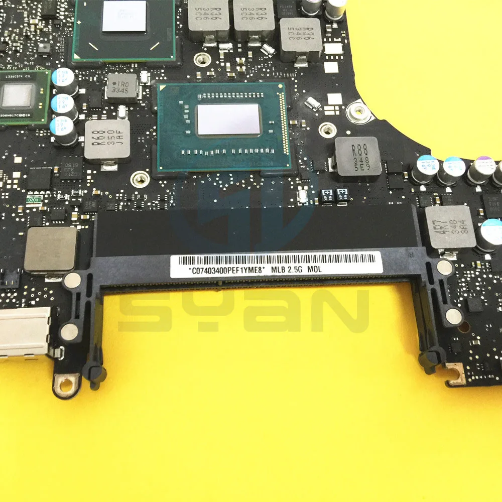 A1278 материнская плата для Macbook Pro 13," i5 2,5 GHZ Материнская плата 820-3115-B 2012