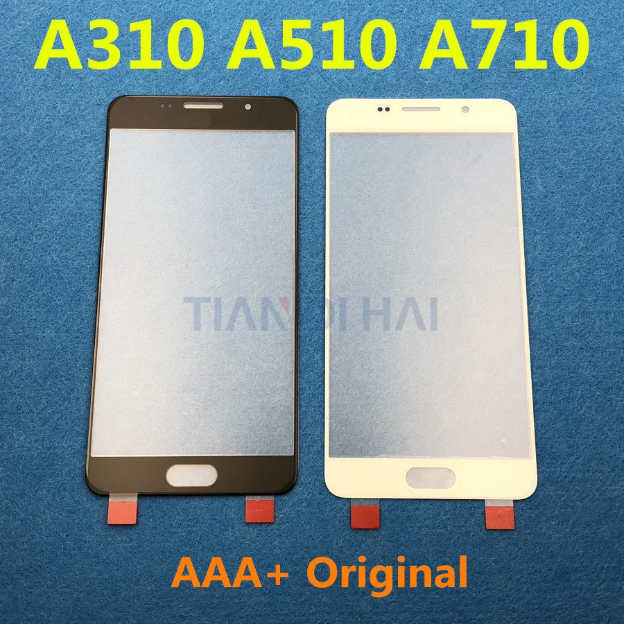 Экран, передняя стеклянная линза для samsung Galaxy A5 A3 A7 A510 A510F A310 A310 A710 A710F, сенсорная панель, стекло+ Инструменты