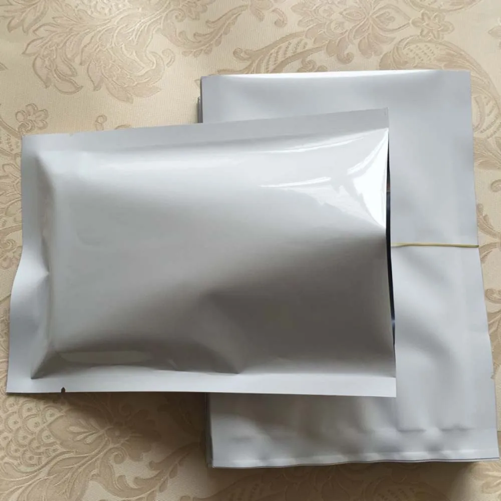 Различные Размеры 100 шт. нагреваемый уплотненный Алюминий Фольга сумки белый