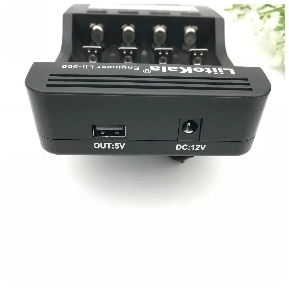 LiitoKala lii500 lii-500 ЖК-дисплей 18650 карикатура на 18650 17500 26650 1634014500 AA AAA Ni-MH Ricaricabili