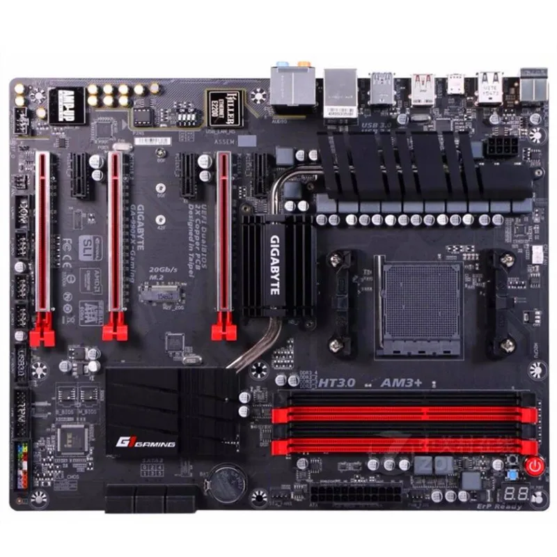 Для Gigabyte GA 990FX Gaming оригинальная б/у рабочего стола материнской платы для AMD гнездо