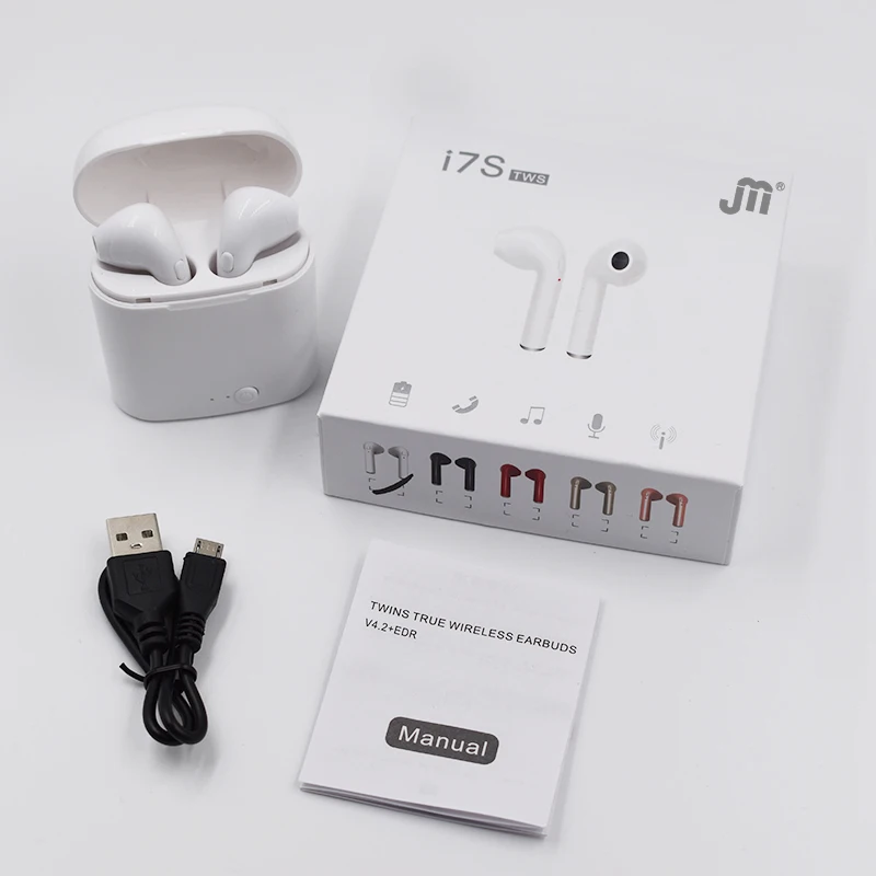 I7s мини-наушник bluetooth TWS наушники беспроводные стерео handsfree спортивная Гарнитура
