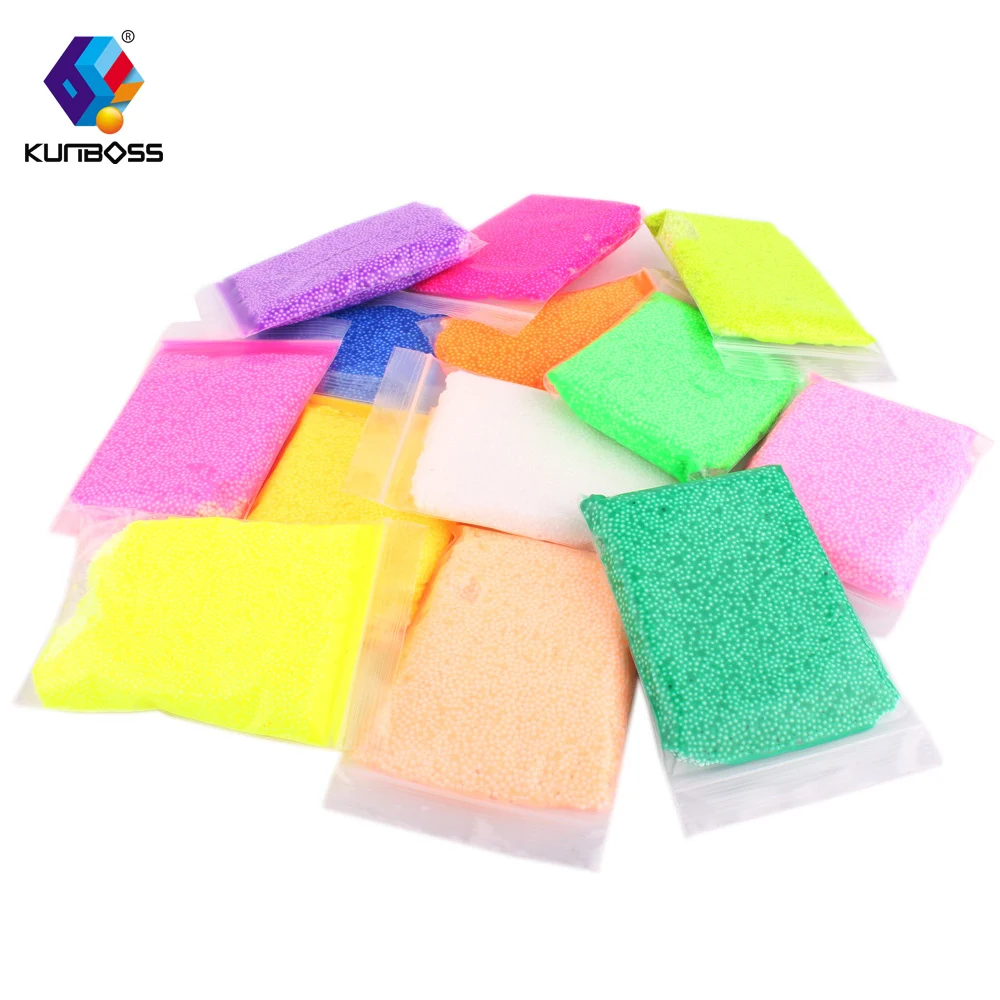 2018 Promotion 24 color snow mud soft granule slime anti-stress relief children snowflake clay toy for kids | Игрушки и хобби