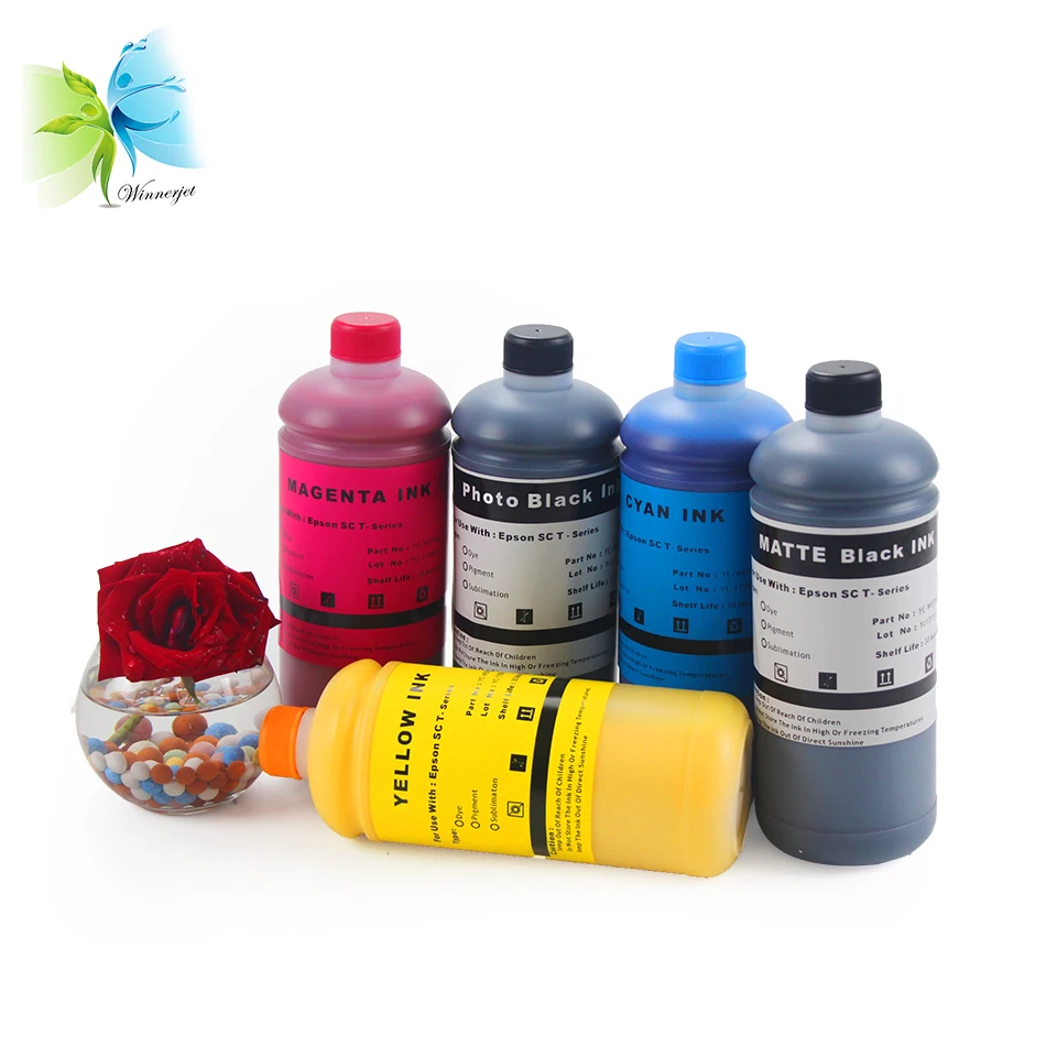WINNERJET пигментные чернила совместим с Epson Surecolor t3200 t5200 t7200 принтеров