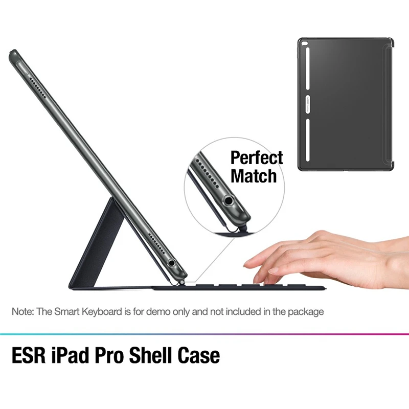 Ультратонкий чехол для iPad Pro 12 9 дюймов тонкий бампер из ТПУ угловая задняя крышка