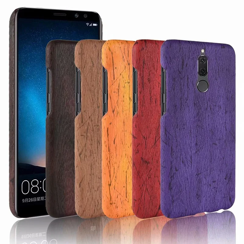 Чехол с текстурой древесины для Huawei Mate SE 9 10 Lite Pro V9 Play P Smart Y5 Y6 Y7 Y9 Prime 2018 7C 7X чехол Honor