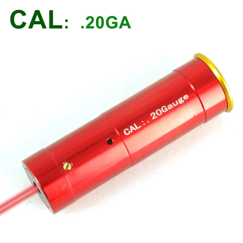 COOLOH Тактический 20GA Red Dot указатель лазерный прицел Диаметр картридж 20 калибра Sighter