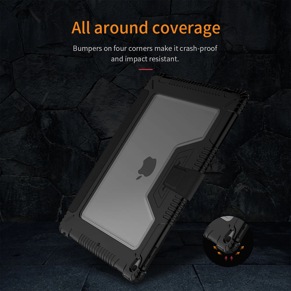 Чехол-подставка Nillkin из искусственной кожи для iPad Air /Pro 10,5 /Mini /Mini 4/9. 7/Pro 11/Pro 12,9