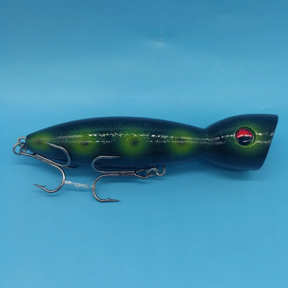 HOOFISH 1 шт./партия, Поппер, приманка для воды, 55 г/13,5 см, искусственная жесткая приманка, рыболовные приманки, плавающие изделие