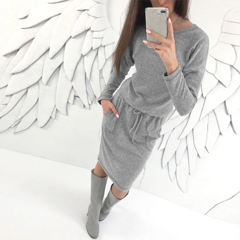 Модные женские туфли Туника шнурок приталенное платье 2017 осень для женщин с