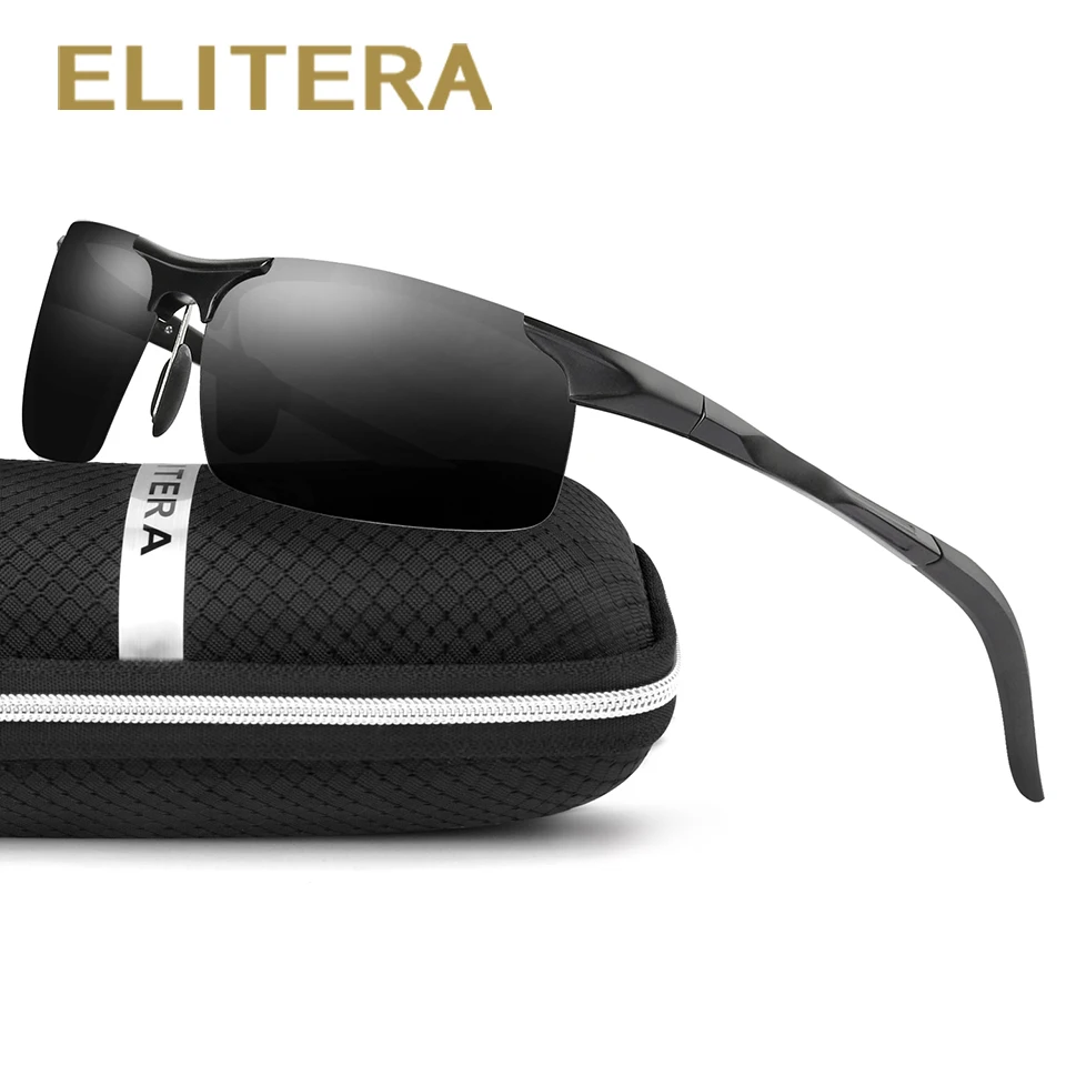 Elitera Алюминий Магний Поляризованные Солнцезащитные очки для женщин Для мужчин