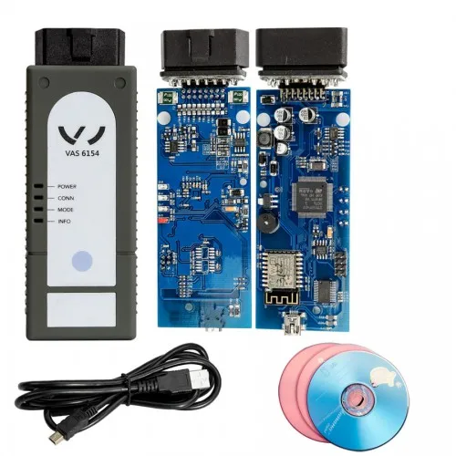 Full set VAS6154 ODIS 4.3.3 wifi Verison поддержка Win 10 для VAG диагностический сканер инструмент VAS 5054a VAS 6154 ODIS 4.3.3 VAS5054A - Цвет: Full set