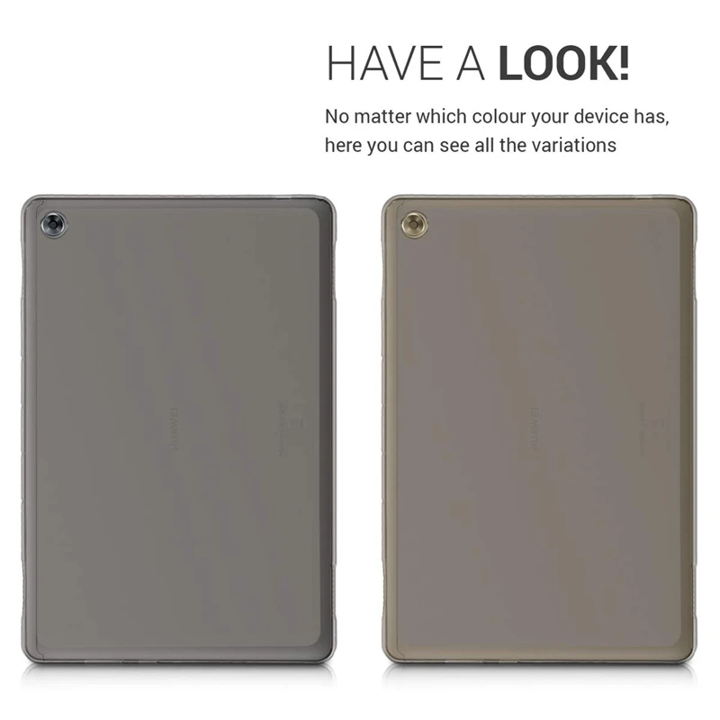 Силиконовый чехол из ТПУ защитный с кристаллами для планшета Huawei MediaPad M5 Lite