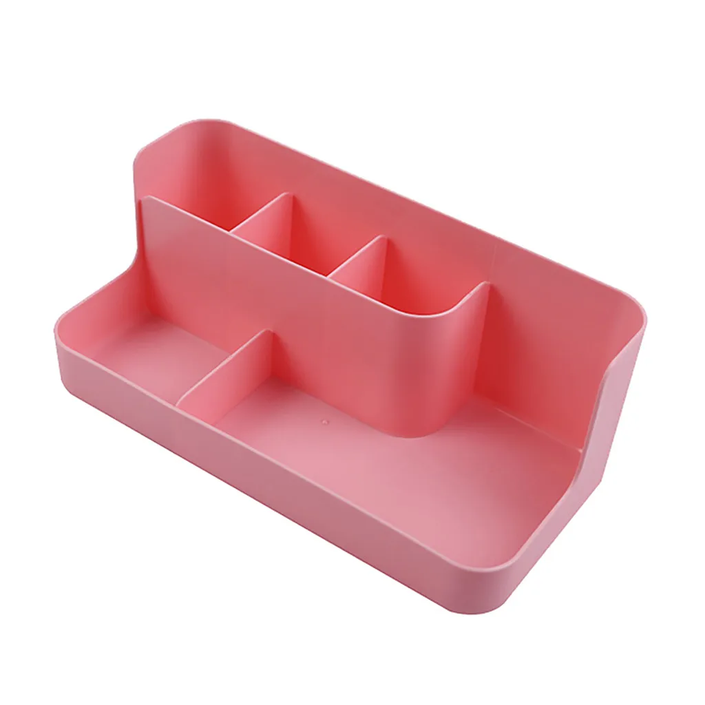 Пластиковый органайзер для макияжа контейнер хранения косметики ящик домашнего