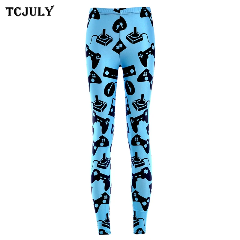 TCJULY/оптовая продажа леггинсы в готическом стиле с эффектом пуш ап обтягивающие