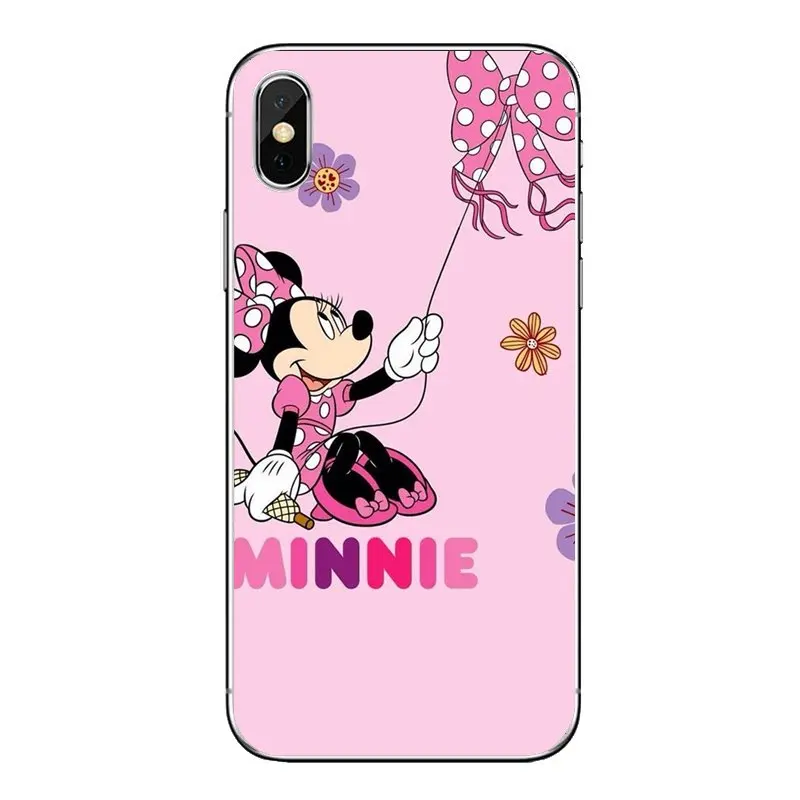 Transparent Soft Shell Covers For Nokia 2 3 5 6 8 9 230 3310 2.1 3.1 5.1 7 Plus Minnie Mouse Pink Cute |