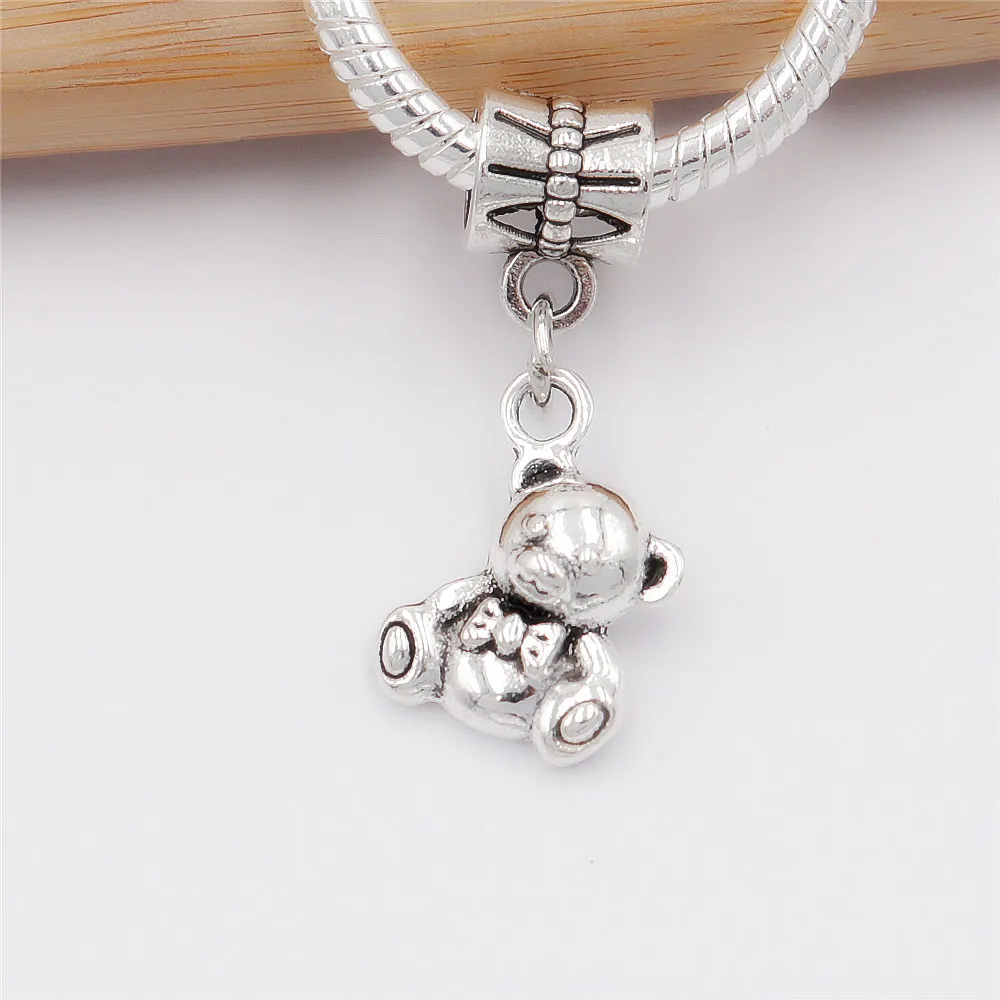 12 шт. Ретро бусины Подвески подходят для Pandora стильные браслеты ожерелья DIY