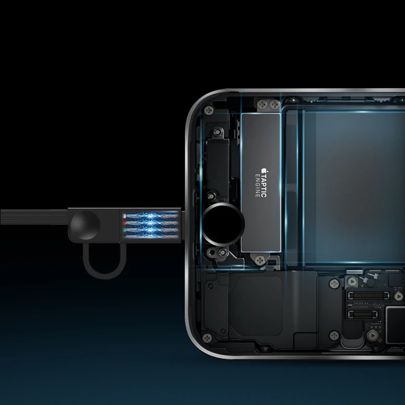 Oatsbasf 100 см Максимальная длина 2 в 1 Выдвижной usb кабель для iPhone7 XS XR MAX с кабелем Micro USB