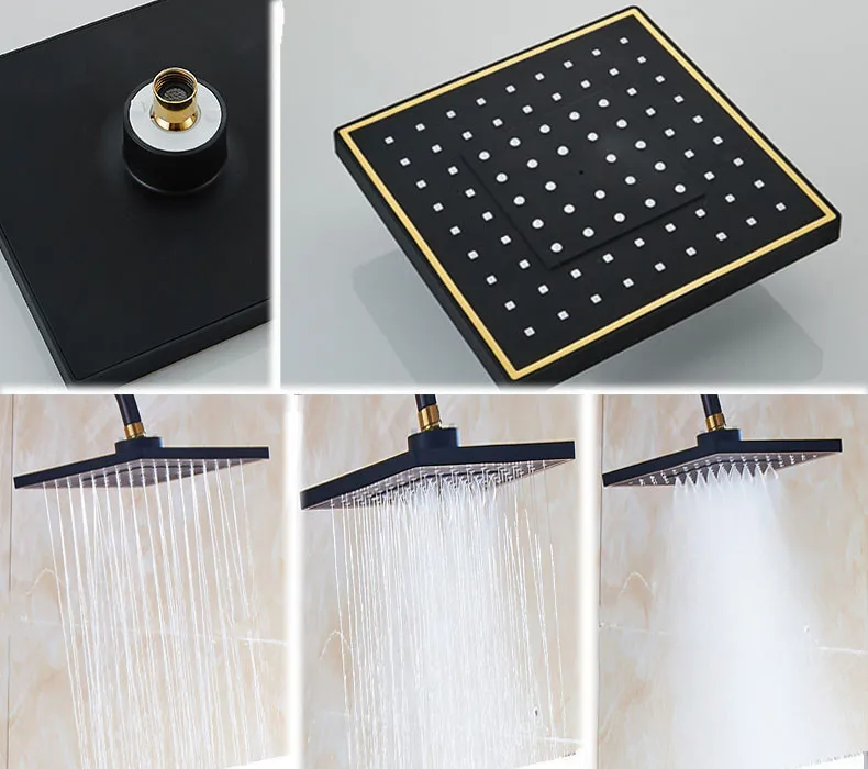 Набор для душа из алюминия высокого качества с полированным покрытием |