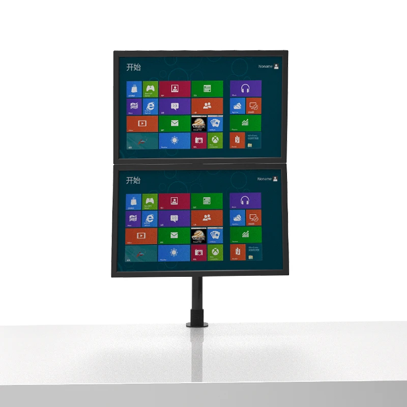 Desktop зажима 13-2" двойной Экран Держатели мониторов длинные руки Мониторы крепление выдвижной вращения ЖК-дисплей Крепления для телевизоров стойки руки База sc013
