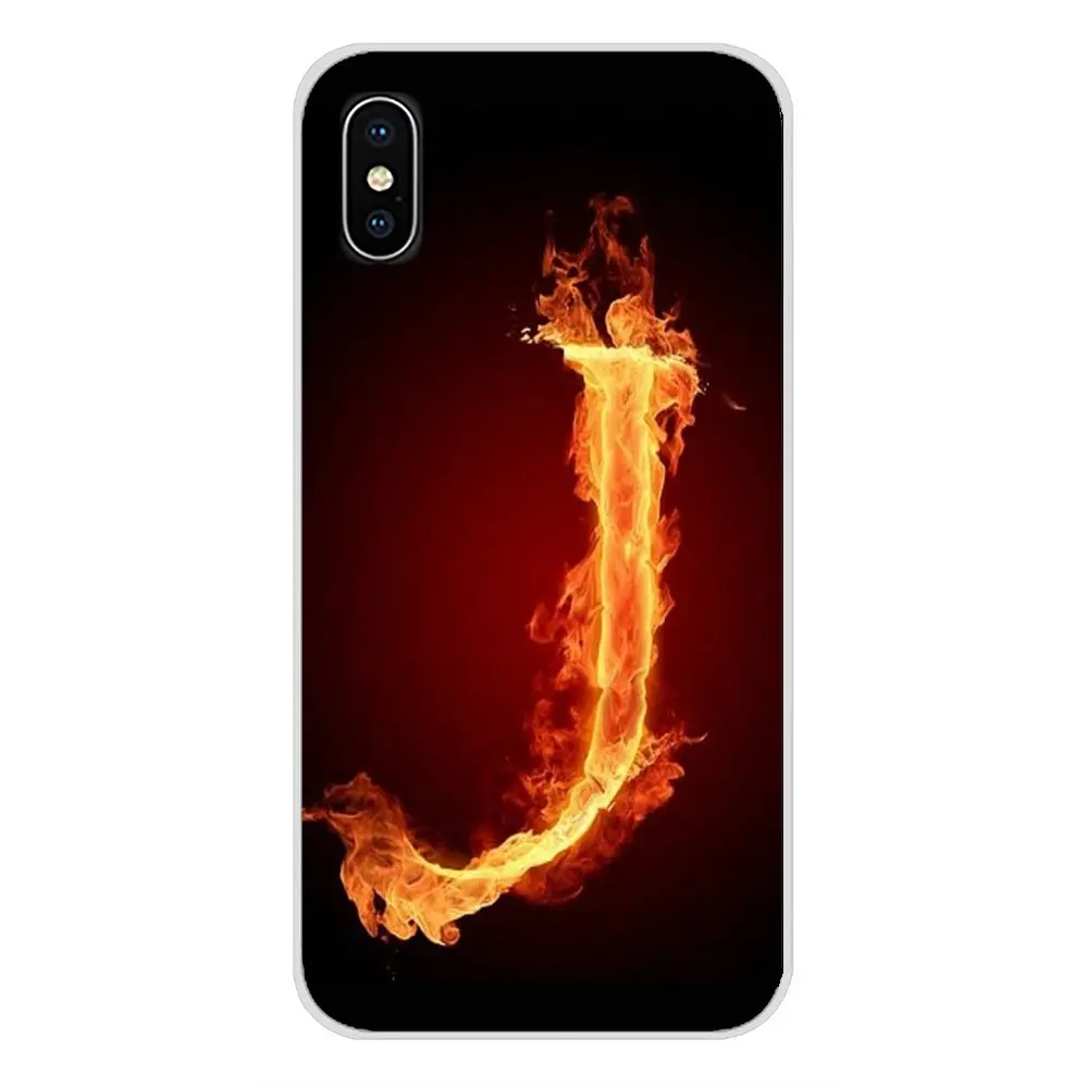Letters On Fire Art Black Silicone Phone Case Cover For Xiaomi Mi4 Mi5 Mi5S Mi6 Mi A1 A2 5X 6X 8 9 Lite SE Pro Max Mix 2 3 2S | Мобильные