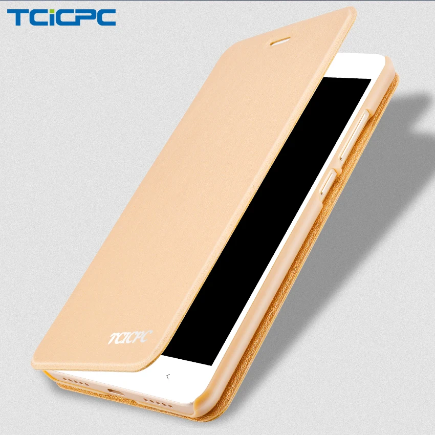 Чехол книжка TCICPC для Xiaomi Redmi Note 4 4X Роскошная искусственная кожа + Поликарбонат