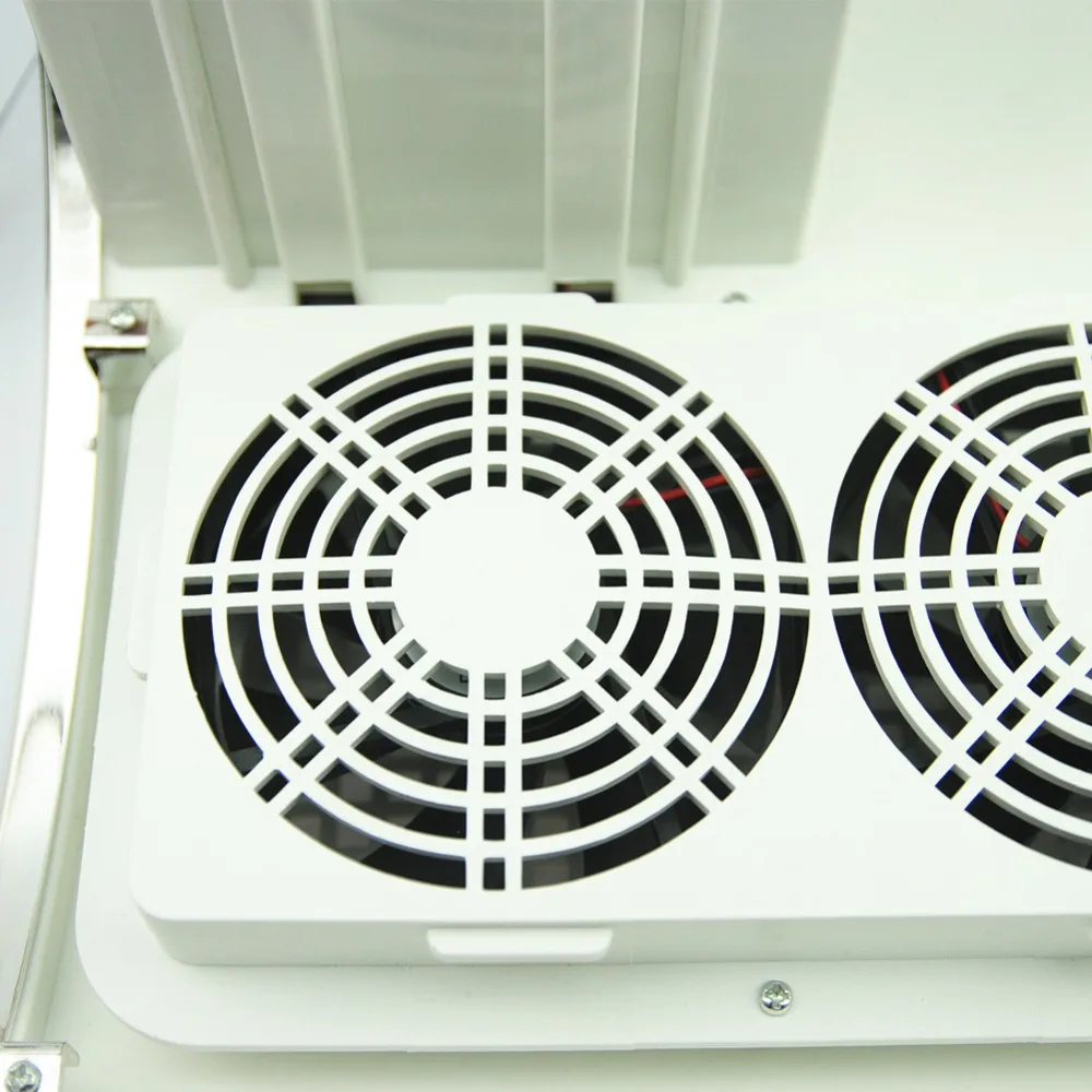 Мощный пылесборник для ногтей с 3 сильными электрическими вентиляторами машина