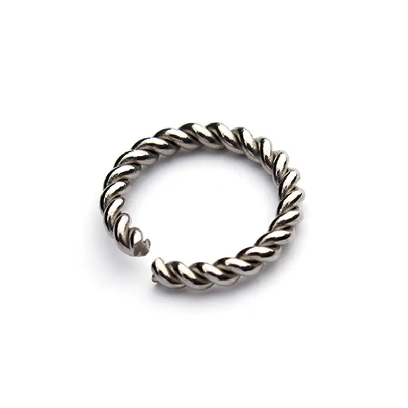 Открытые Кольца из нержавеющей стали коннекторы и сплит кольца для