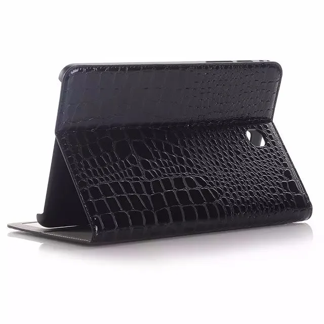 Крокодиловой кожи чехол с отделение для карт, в которое можно samsung Galaxy Tab A 8,0 T350 T351 T355, кожаный чехол для samsung Galaxy Tab A 8,0+ Защитная пленка на экран