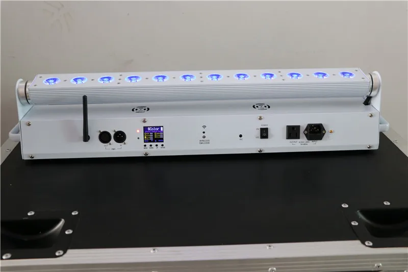 Беспроводной светодиодный светильник RGBWA настенная лампа для мытья стен клубов