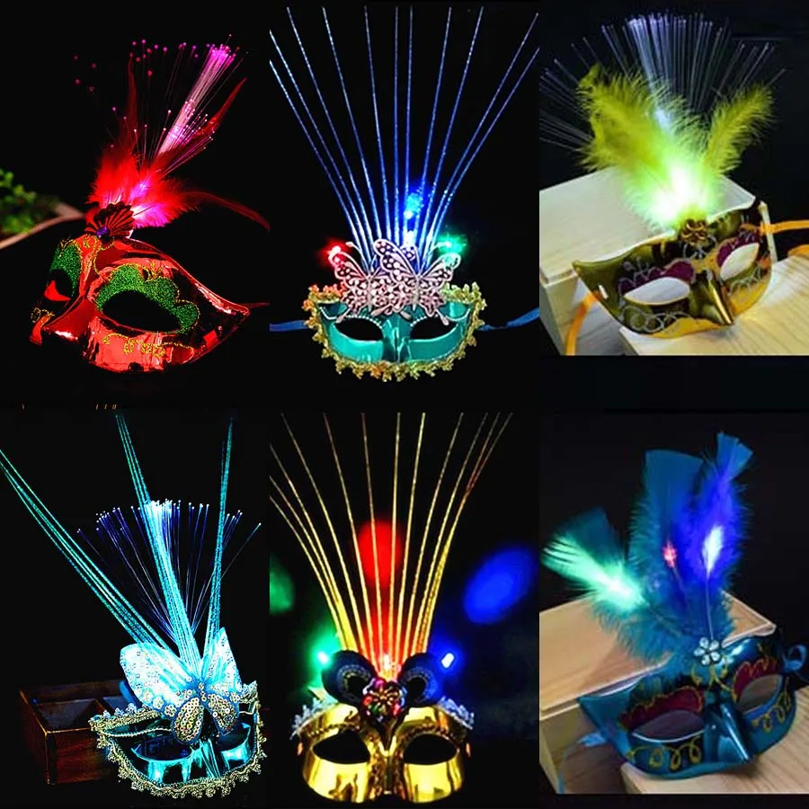 Мигающие светящиеся светодиодные женские перьевые бабочки для девочек