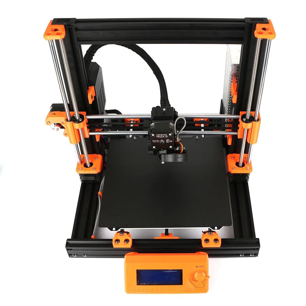 Prusa I3 MK3 MK52 Магнитная кровать с подогревом+ двухсторонняя текстурированная Порошковая покрытая пей Весенняя стальная простыня для Prusa i3 MK2.5S mk3 MK3S