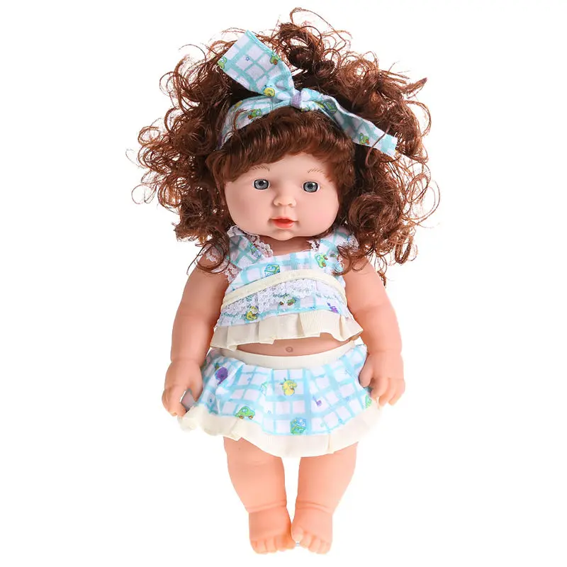 Baby Kids Reborn Doll мягкий винил силикон реалистичный звук смех плач детская игрушка для
