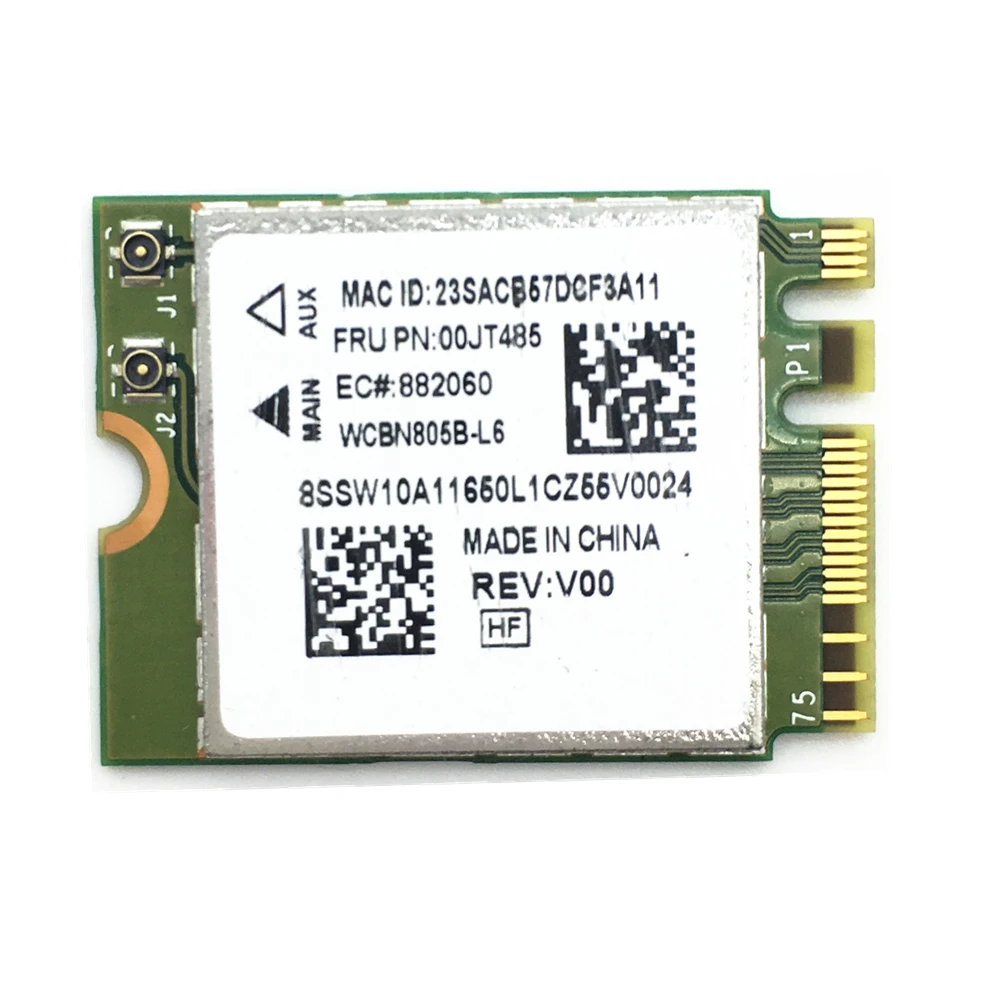 Для BCM943162ZP Dual Band Wireless AC 2 4G/5G Wifi Поддержка Bluetooth 4 0 NGFF 802.11ac Card для E450 E550|802.11ac card|wifi