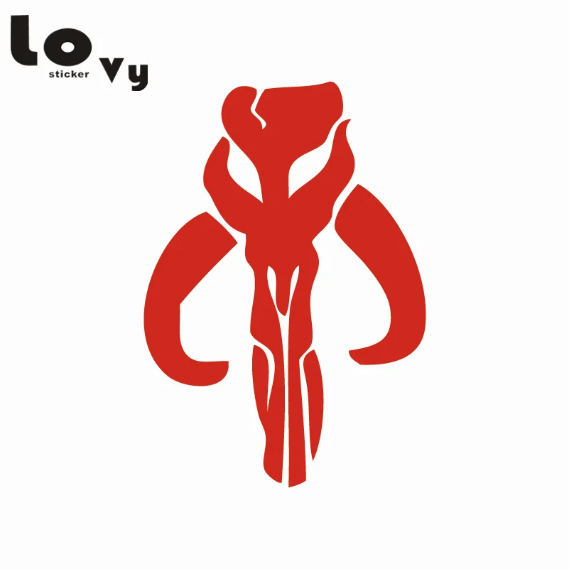 Классический фильм Звездные войны автомобиль стикер мультфильм Боба Фетт Crest