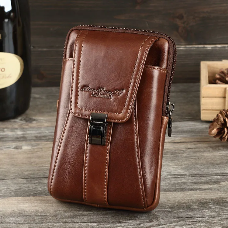 Мужской Сотовый/Мобильный телефон сумка для сигарет Карманный Кошелек на молнии