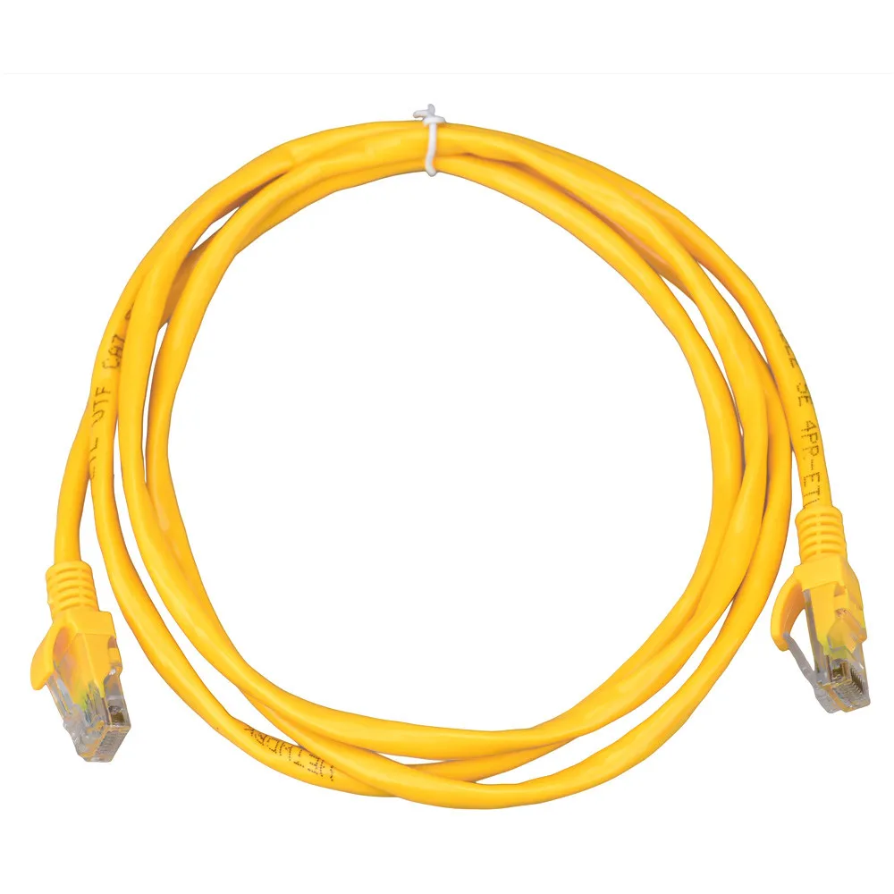 1 5 м желтый внешний сетевой Ethernet кабель CAT5e 100% медный usb sata переходная карта rj45