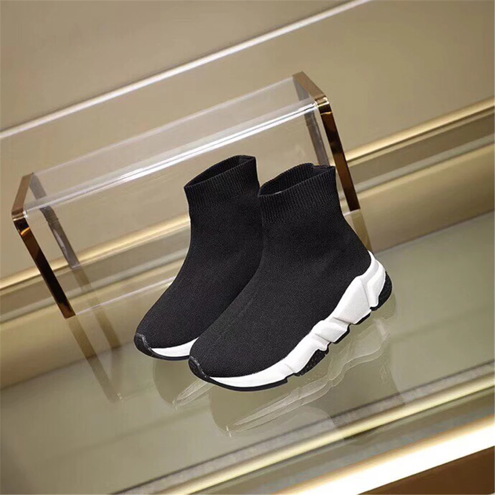Chueyz Autumn Fashion Net Breathable Leisure Sports Running Shoes For Girls Boys Brand Kids Socks | Детская одежда и обувь