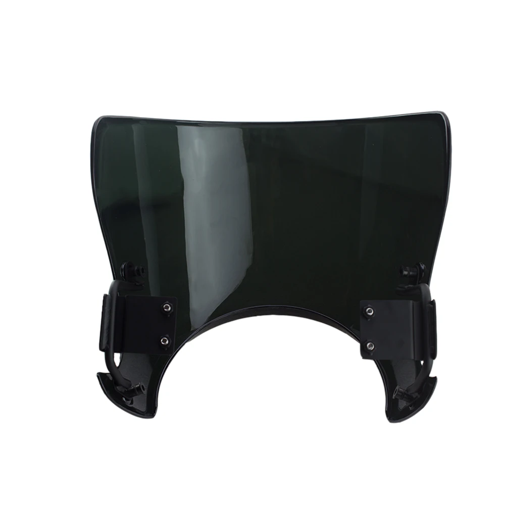 Мотоцикл лобовое стекло кафе гонщик обтекатель Ветер щит дефлектор крепление