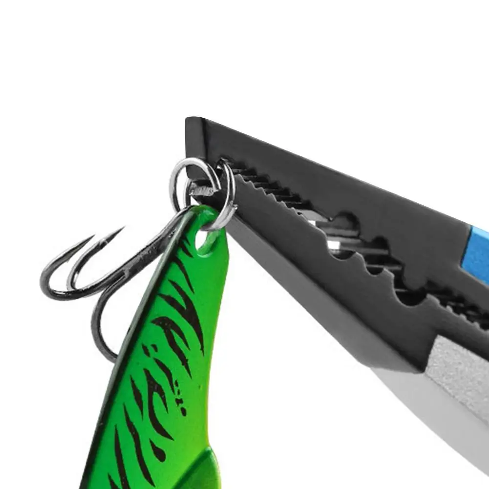 Алюминиевые рыболовные плоскогубцы с разъемным кольцом крючок для удаления рыбы