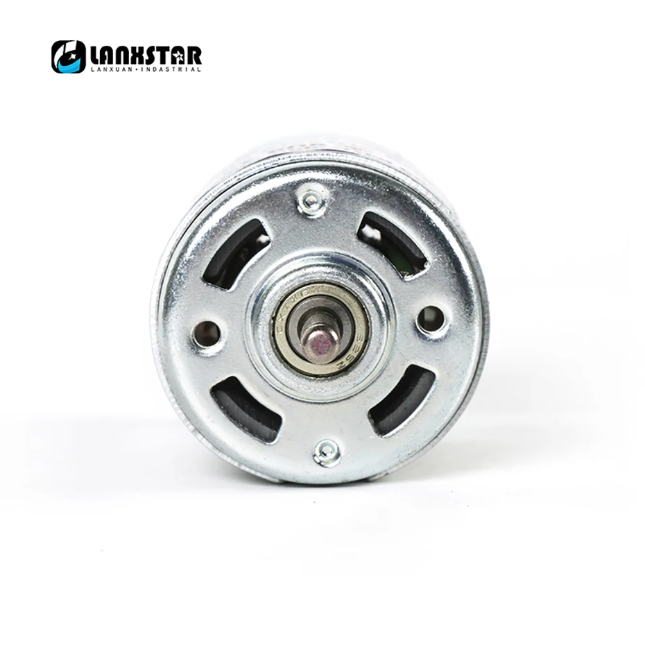 Lanxstar с высоким крутящим моментом 775 мотор DC12V 13000~ 15000 об./мин мини ручная дрель B12 сверлильный патрон 1,5~ 10 мм подшипник двигателя