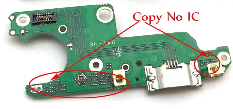 AAA Quality Для Nokia 6 зарядное устройство зарядный порт док-станция USB разъем гибкий кабель, сменные детали - Цвет: AAA Quality
