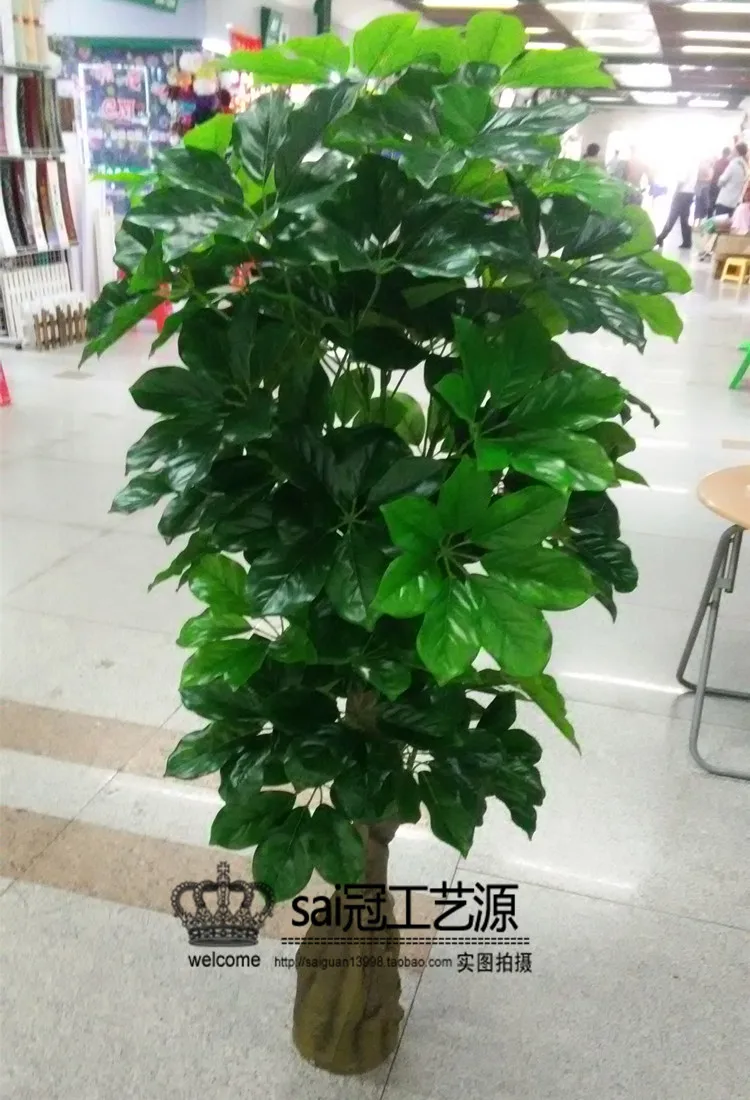 Гостиная моделирование завод дерево большой отель этаж цветочный поддельные