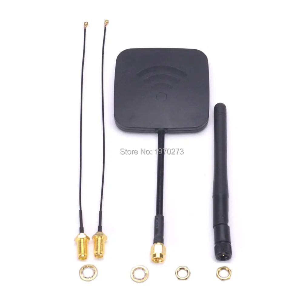 5 8G 14dBi FPV Улучшенный диапазон модификации комплект антенны для Hubsan H501S H502S H107D + H25G