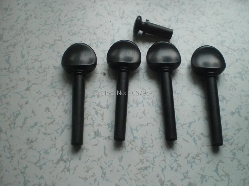 3 штифта для скрипки из черного дерева 4/4 | Спорт и развлечения