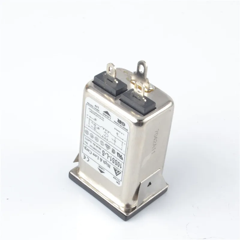 1 шт. мощный EMI фильтр 10A 115/250 в с разъемом переменного тока 10SS1-L-S | Обустройство