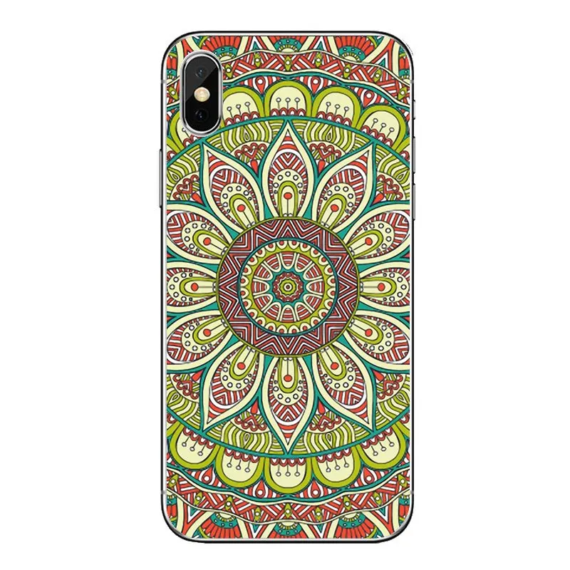Lace Mandala Flower Floral Paisley Henna Soft Transparent Covers For Xiaomi Redmi 4X S2 3S Note 3 4 5 6 6A Por Pocophone F1 Mi |
